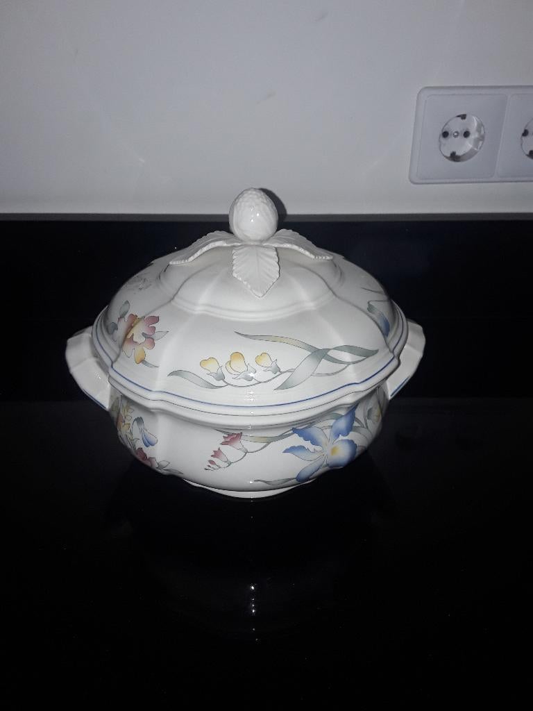 Villeroy en boch dekschaal Riviera, Verzenden, Overige stijlen, Aardewerk, Schaal of Schalen