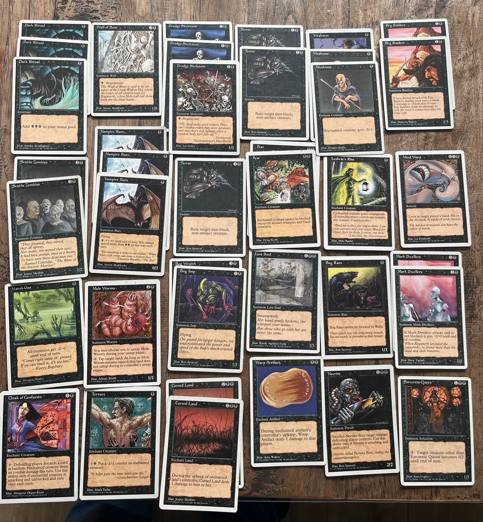 MTG-kaarten uit Revised, 4th en 5th Edition (1993–1997), Ophalen of Verzenden, Zo goed als nieuw, Meerdere kaarten