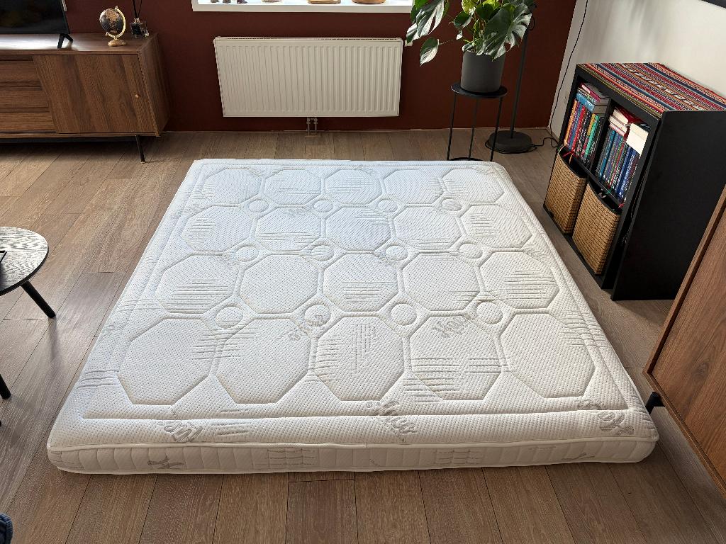 Topmatras Alexia Pocket Deluxe HACO 180x200, Ophalen, Tweepersoons, Zo goed als nieuw, Matras