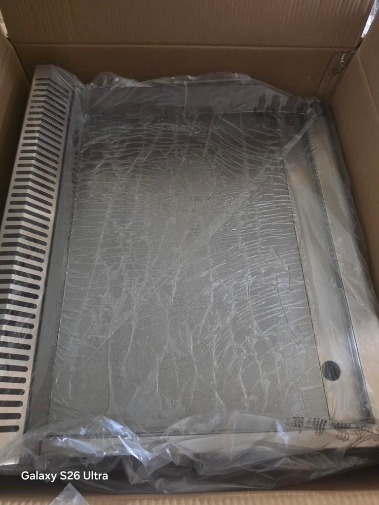 HCB Propaan Grillplaat - Nieuw in Doos, Witgoed en Apparatuur, Grillplaten, Ophalen of Verzenden, Nieuw, Tafelgrill