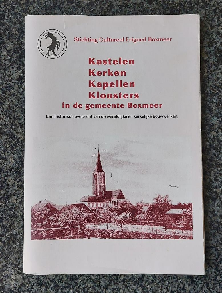 Boxmeer gemeente, kastelen, kerken, kapellen en kloosters, Ophalen of Verzenden, Zo goed als nieuw