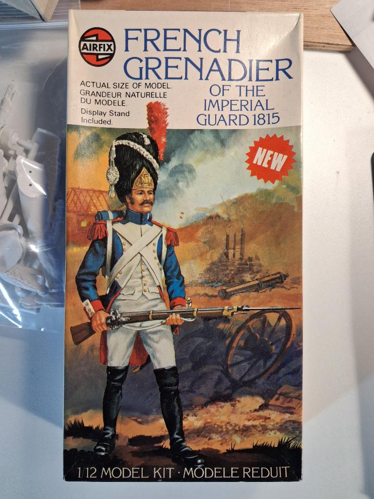 Airfix Grenadier 1815, Hobby en Vrije tijd, Modelbouw | Figuren en Diorama's, Verzenden, Zo goed als nieuw, Groter dan 1:35, Figuur of Figuren