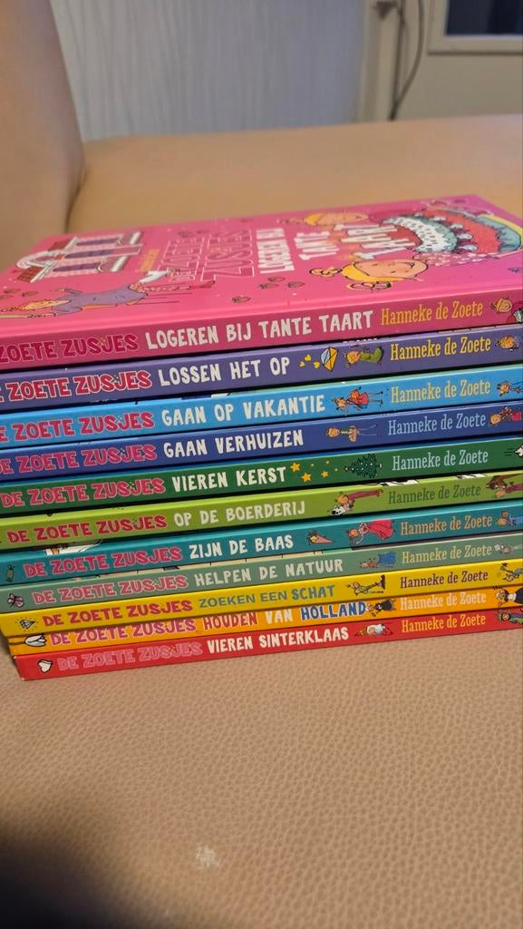 11 boeken van De Zoete Zusjes, Ophalen