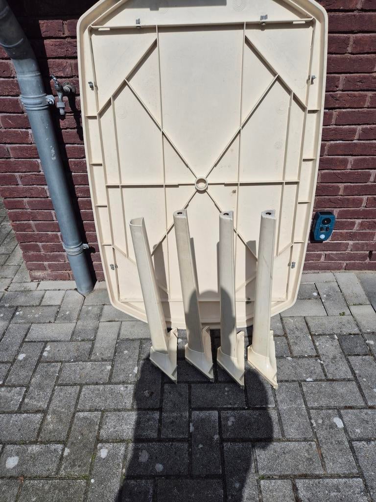 Tuintafel met afneembare poten - Gebruikt, Ophalen