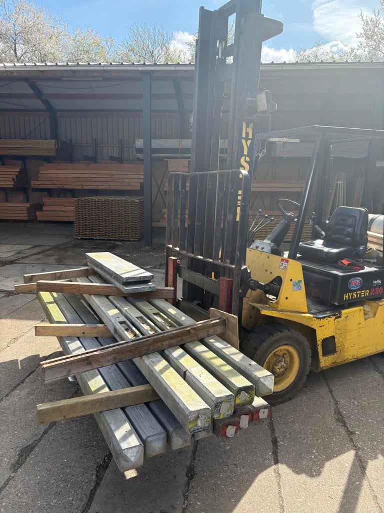 Betonpalen voor tuinschermen, Ophalen, Zo goed als nieuw, 250 cm of meer, Palen