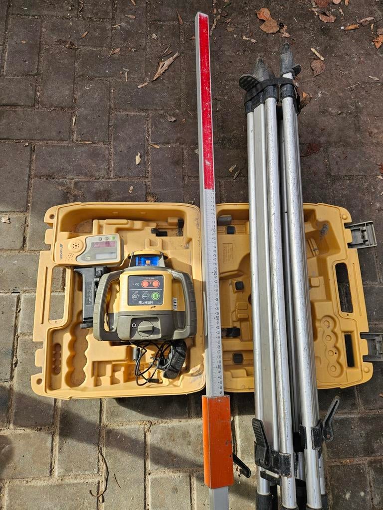 Topcon RL-H5A laser, Ophalen
