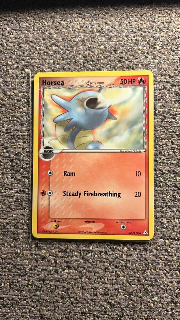 Horsea Delta Species (66/110) - EX Holon Phantoms - Pokémon, Ophalen, Zo goed als nieuw