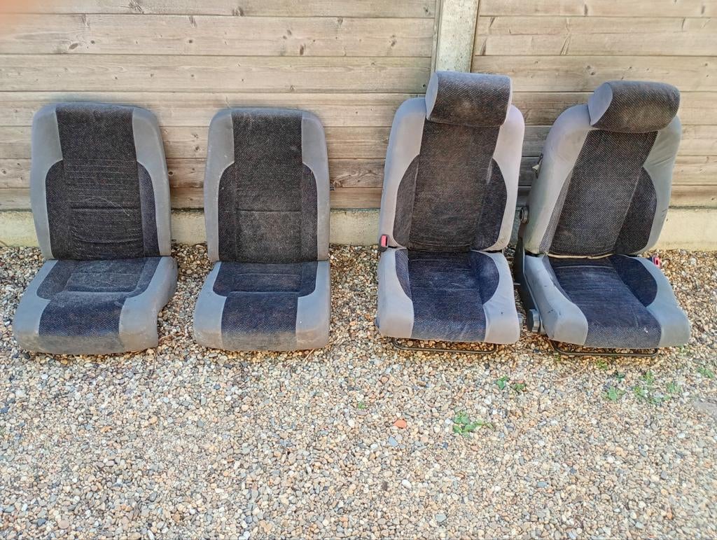 Volvo 480 stoelen set zonder scheuren, Ophalen, Gebruikt, 65 cm of meer, 70 cm of meer