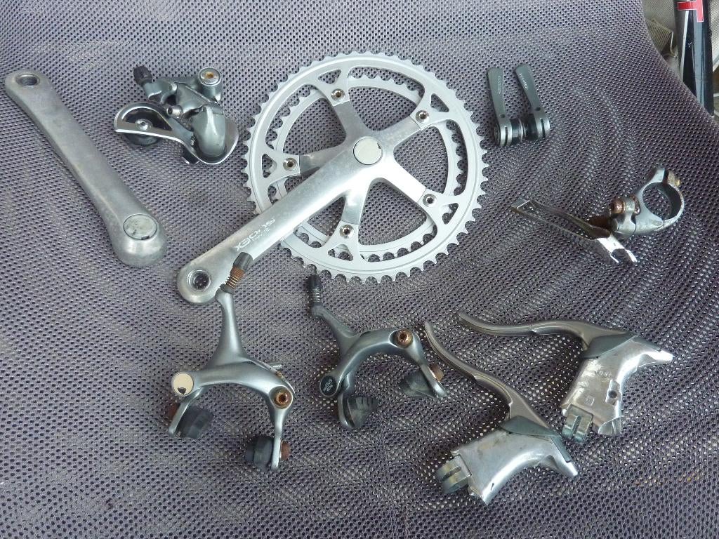 Shimano Exage 500 EX onderdelengroep, Fietsen en Brommers, Fietsonderdelen, Gebruikt, Racefiets, Ophalen of Verzenden, Derailleur of Ketting