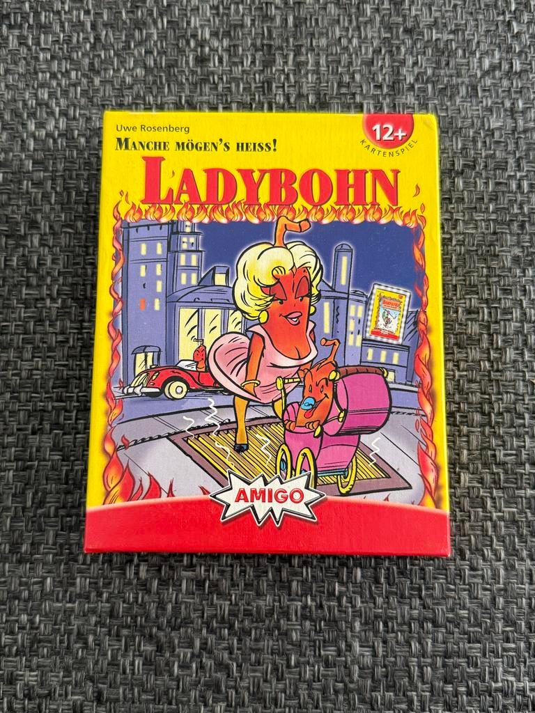 Ladybohn Kaartspel - Amigo - variant op spel Bohnanza, Drie of vier spelers, Ophalen of Verzenden, Zo goed als nieuw