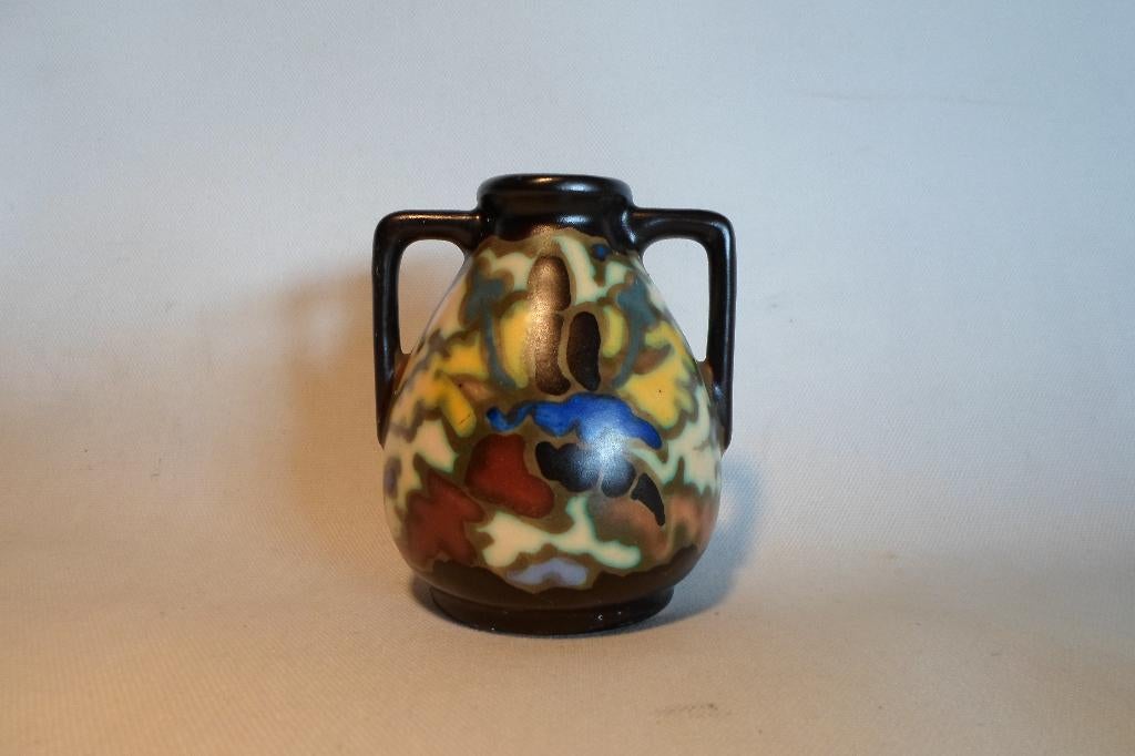 Bergen Plateel Vaasje, Antiek en Kunst, Ophalen of Verzenden