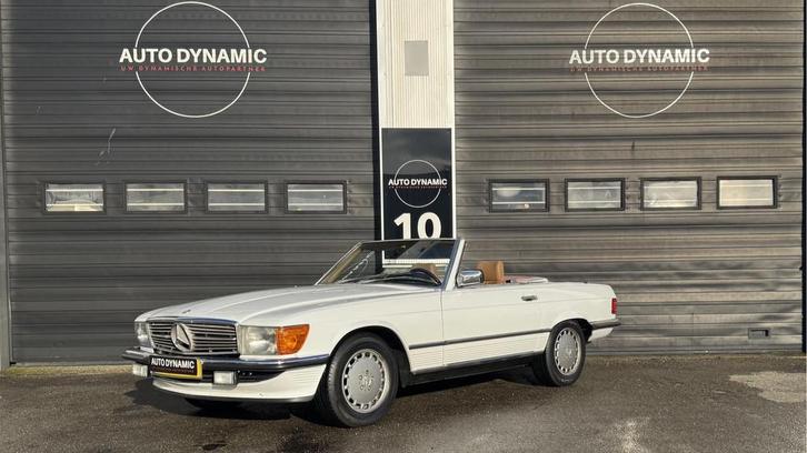 Mercedes-Benz 500-serie 560 SL R107 560 SL Roadster, Auto's, Oldtimers, Bedrijf, Te koop, Lederen bekleding, Mercedes-Benz, Benzine