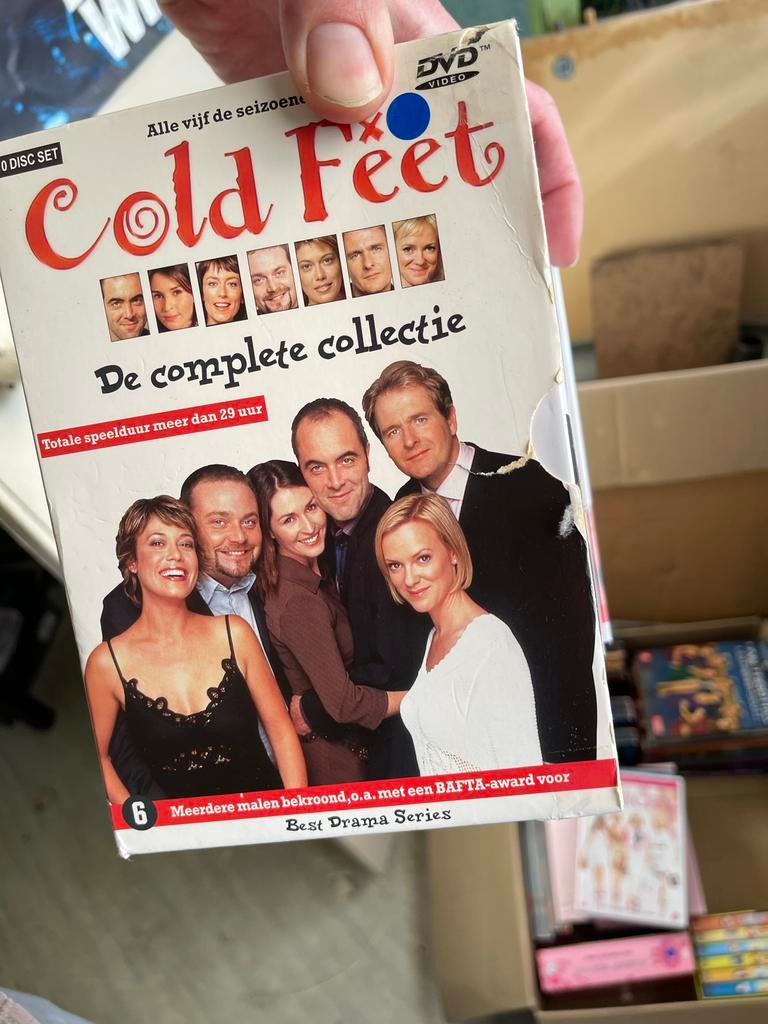 Cold Feet De complete collectie DVD, Cd's en Dvd's, Dvd's | Tv en Series, Gebruikt, Boxset, Drama, Ophalen of Verzenden