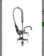 Voorspoeldouche Kraan Laag H71.6 x B31.8 x D25.2 CM - Encore, Ophalen of Verzenden, Nieuw, Rvs, Kraan