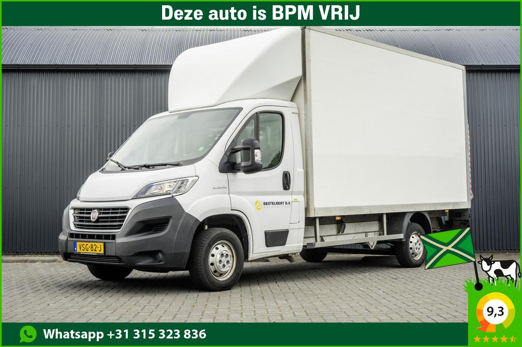 Fiat Ducato 2.3 MultiJet | Bakwagen met Laadklep | 131 PK |, Auto's, Bestelauto's, Voorwielaandrijving, Gebruikt, Wit, Bedrijf