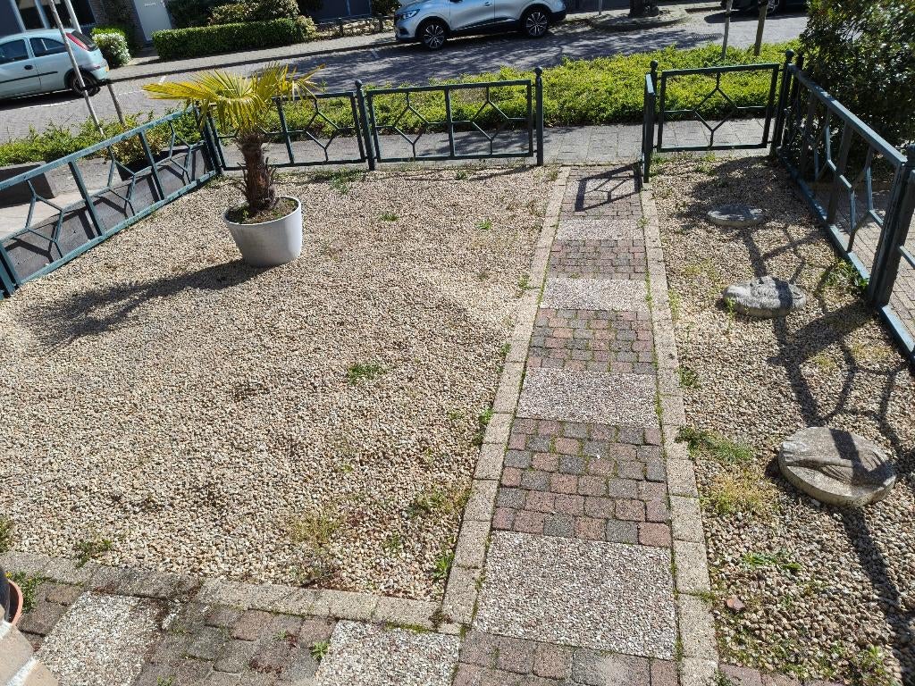 Gratis kiezelstenen 21 m² – zelf scheppen, Tuin en Terras, Ophalen, Gebruikt, Dolomiet, Grind