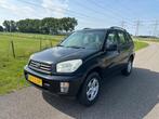 Toyota RAV4 1.8-16V VVT-i Luna AIRCO ! (bj 2003), Auto's, Voorwielaandrijving, 4 cilinders, Zwart, Bedrijf