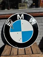 Vintage BMW Emaille Reclame Bord - Uniek Decoratiestuk, Ophalen, Reclamebord, Gebruikt, .