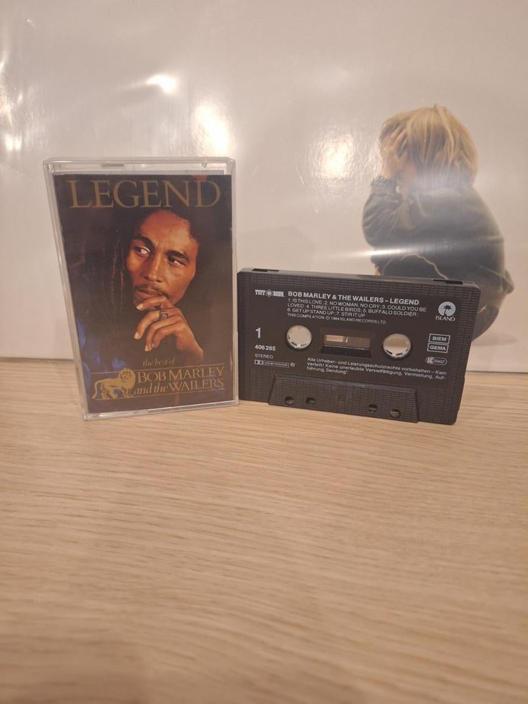 Bob Marley & The Wailers - Legend Cassette, Gebruikt, Wereldmuziek, 1 bandje, Ophalen of Verzenden