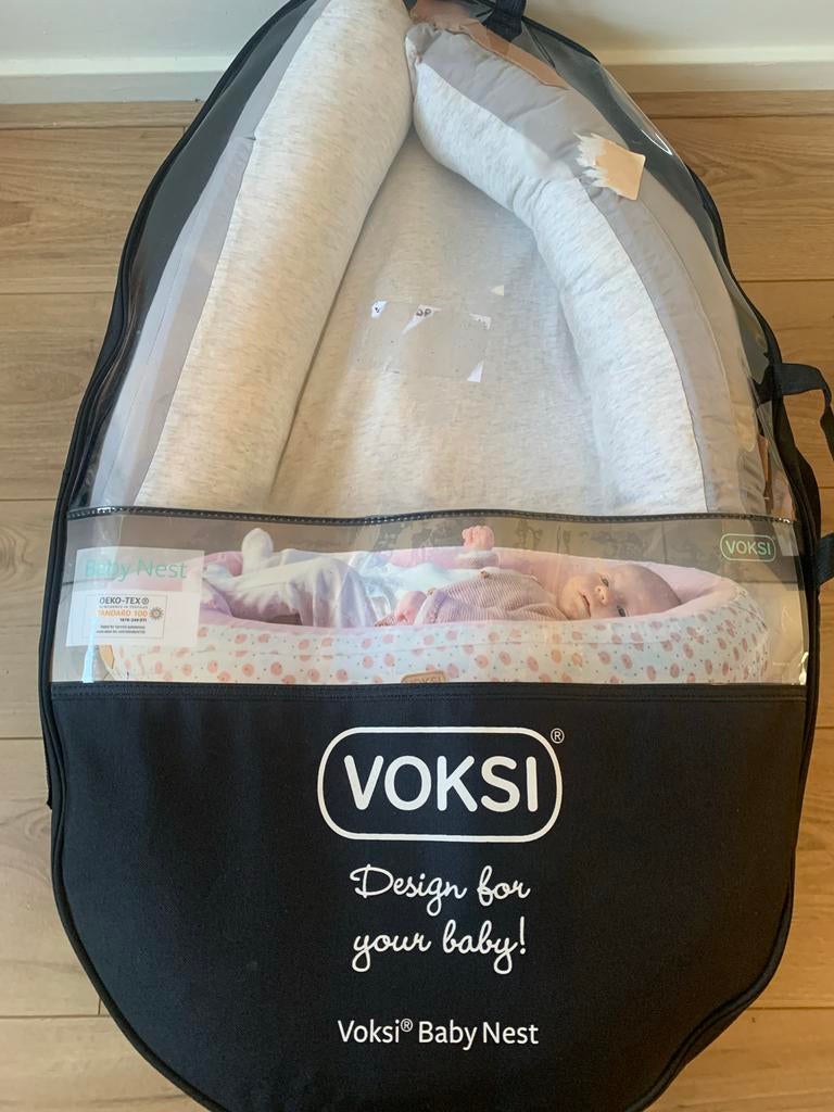 Voksi Baby Nest - enkele maanden gebruikt, gewassen, Ophalen, Gebruikt, Overige typen