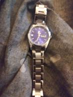 Horloge mmoor quartz zo goed als nieuw, Sieraden, Tassen en Uiterlijk, Horloges | Heren, Staal, Staal, Polshorloge, Zo goed als nieuw