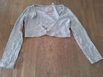 C&A lichtgrijze meisjes bolero, maat 128, Gebruikt, Meisje, Palomino (C&A), Ophalen of Verzenden