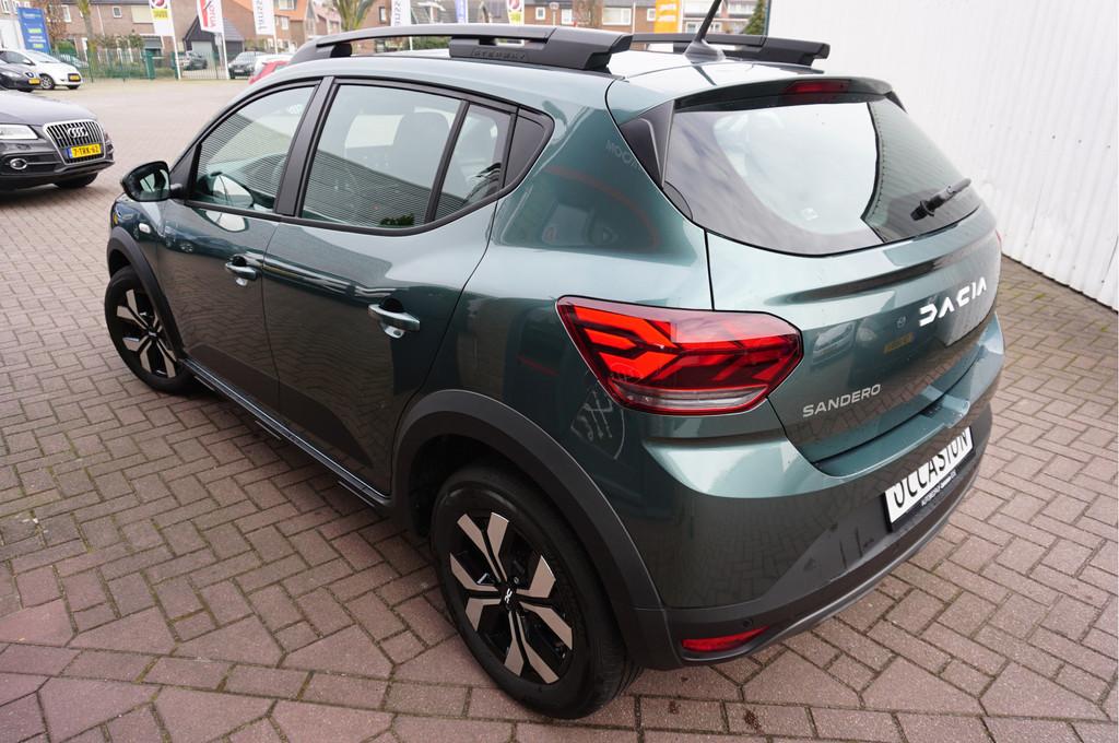 Dacia SANDERO Stepway 1.0 TCe 90 Expression Automaat, Auto's, Stof, LED verlichting, Bedrijf, Grijs