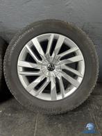 6mm! Originele VW Touareg CR7 Osorno 19 inch velgen TPMS 5x1, Auto-onderdelen, Banden en Velgen, 19 inch, Gebruikt, 255 mm, -