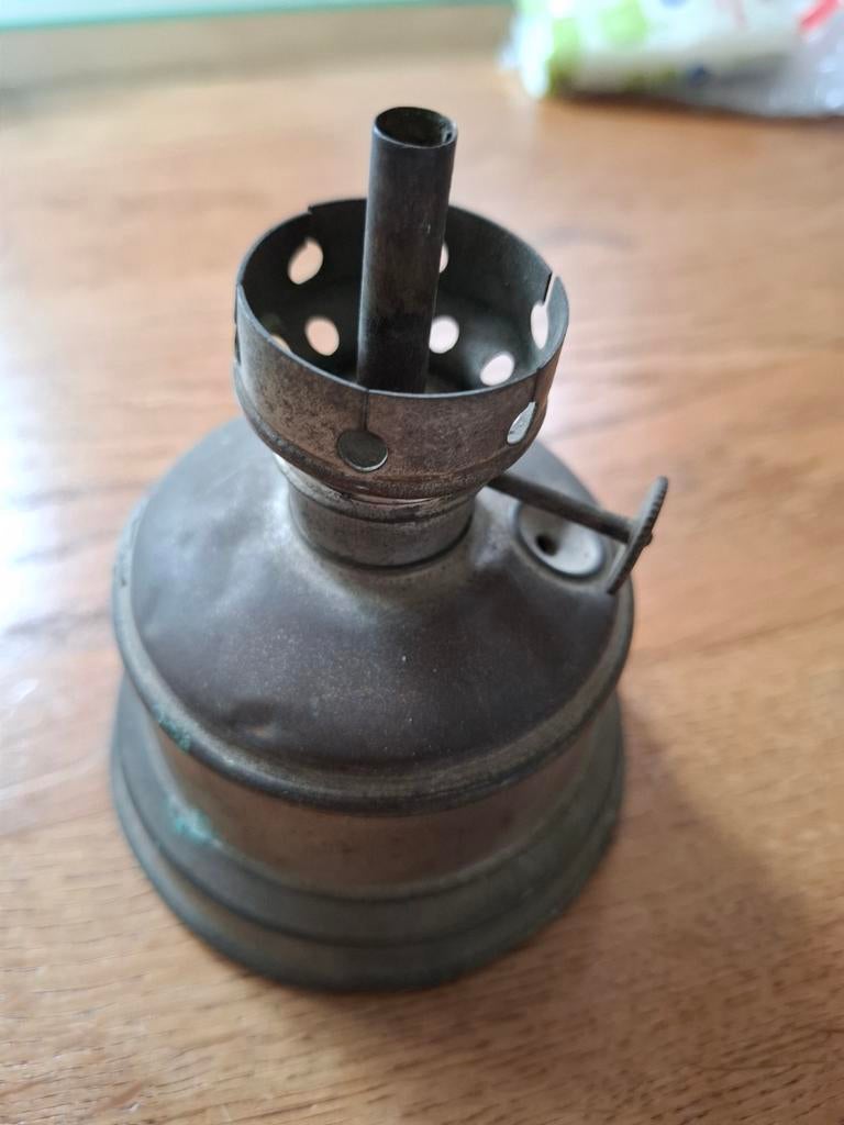 Oude olielamp brander, Ophalen of Verzenden