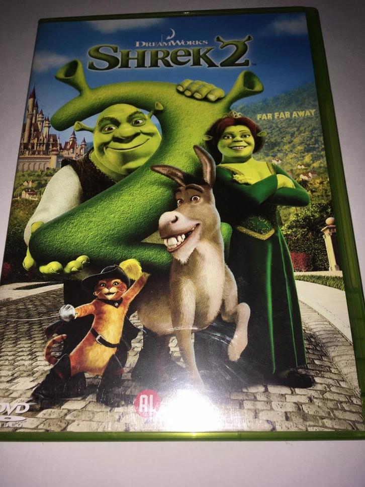 dvd SHREK 2 in ~~nieuw~~ staat, Cd's en Dvd's, Dvd's | Tekenfilms en Animatie, Zo goed als nieuw, Amerikaans, Tekenfilm, Alle leeftijden