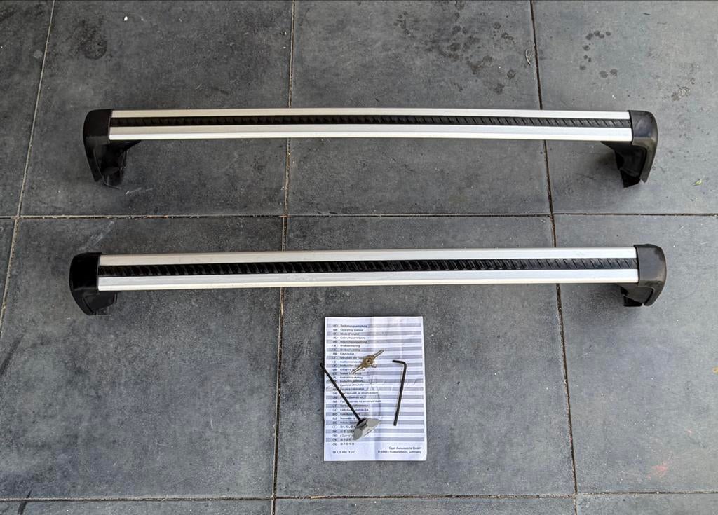 Originele dakdragers Opel Astra K Sports Tourer, Auto diversen, Ophalen, Gebruikt