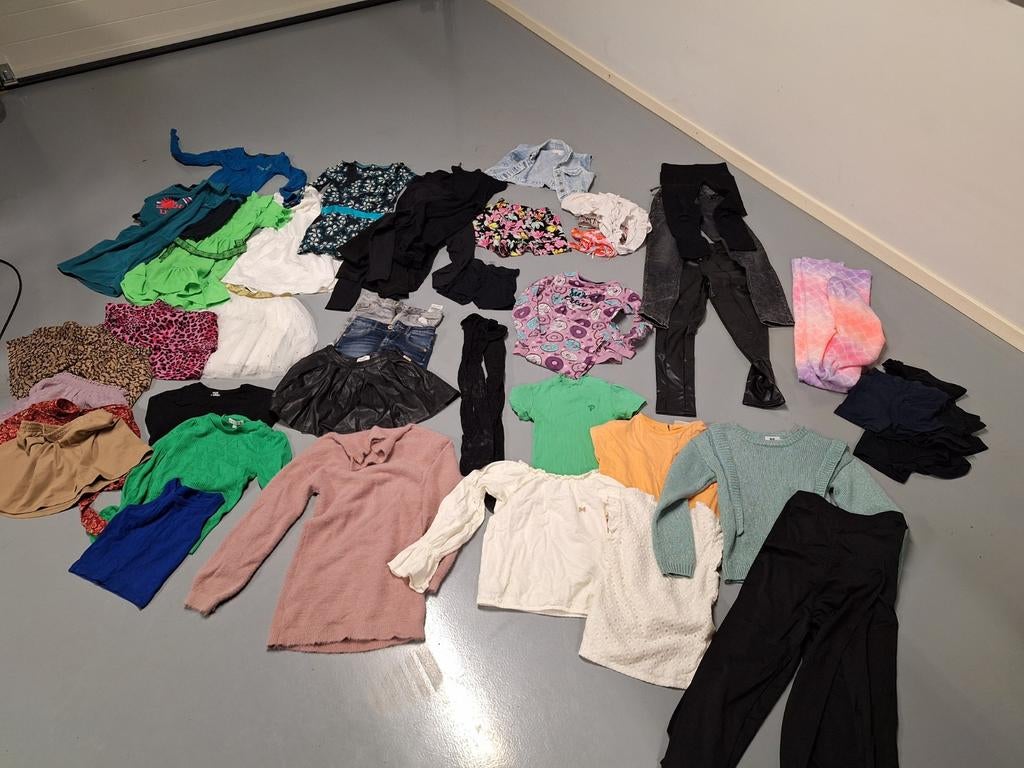 Grote partij meisjeskleding maat 128 / 134, Ophalen of Verzenden, Gebruikt, No Way Monday, Meisje