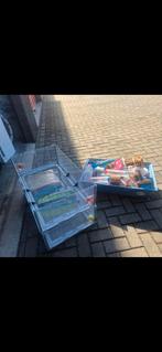 2 hamster hokken met toebehoren, Minder dan 75 cm, Zo goed als nieuw, Ophalen, Minder dan 60 cm