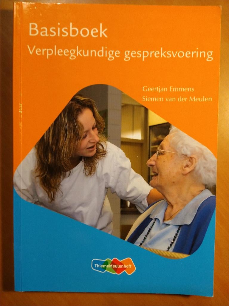 Verpleegkundige gespreksvoering. Basisboek. Emmens, Geertjan, Boeken, Studieboeken en Cursussen, Ophalen of Verzenden, Beta, Zo goed als nieuw