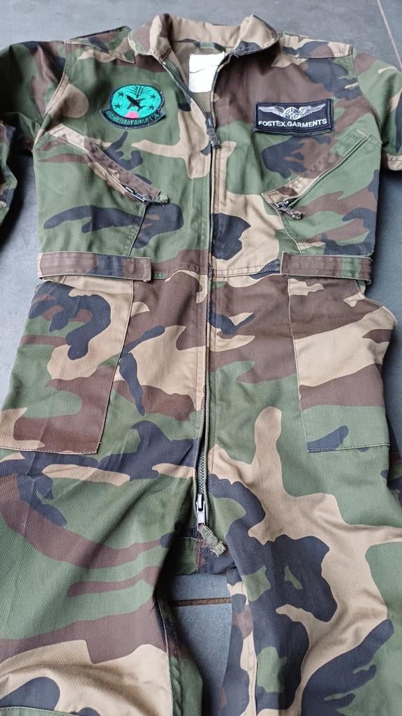 STOERE KINDER  PILOTEN' OVERALL IN XL12, Ophalen of Verzenden, Landmacht, Nederland, Kleding of Schoenen