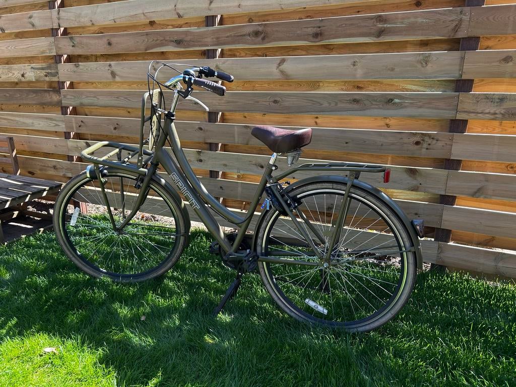 Fiets - Spirit transportfiets, Gebruikt, Velgrem, Versnellingen, 50 tot 53 cm