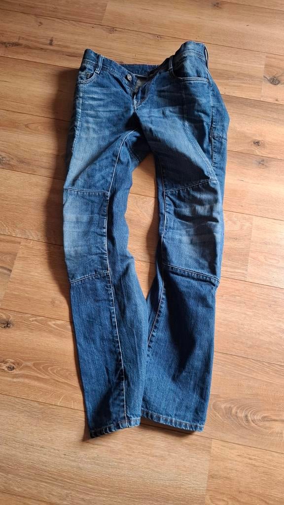 Motorbroek spijkerstof, Ophalen, Tweedehands, Heren, Broek | textiel