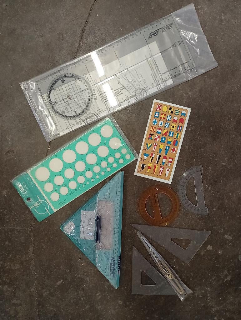 Zeiler opgelet: Plotter, kaartpasser, cirkelsjabloon, Hobby en Vrije tijd, Overige Hobby en Vrije tijd, Ophalen of Verzenden, Gebruikt