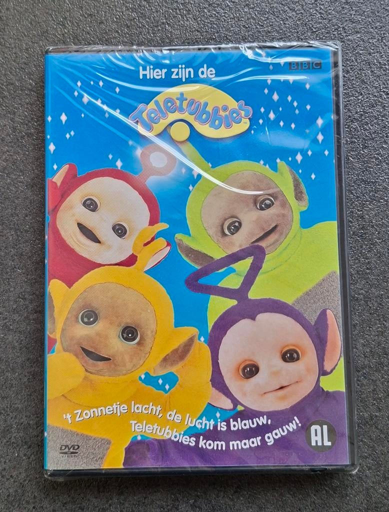 Teletubbies dvd Hier zijn de Teletubbies ( gesealed), Ophalen of Verzenden, Nieuw, Overige typen