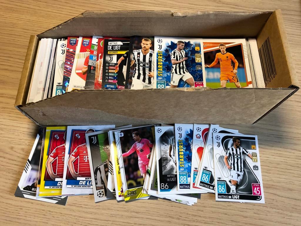 Grote verzameling voetbalplaatjes Nederlands Elftal, Ophalen of Verzenden, Zo goed als nieuw, Buitenlandse clubs, Spelerskaart