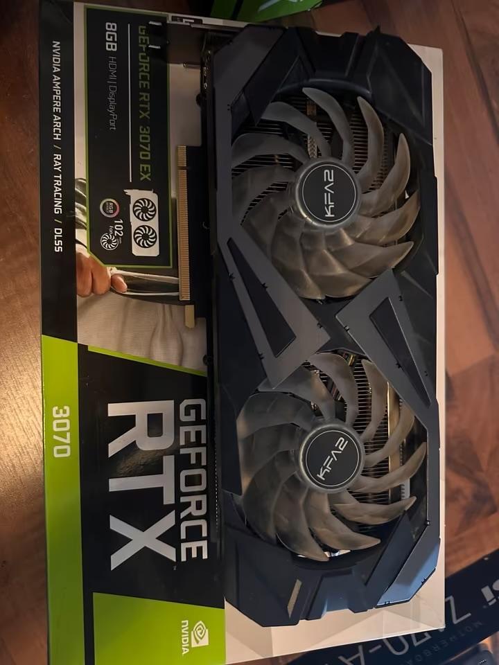 GeForce RTX 3070 grafische kaart, Computers en Software, Videokaarten, Zo goed als nieuw, Nvidia, PCI-Express 4.0, GDDR6, HDMI