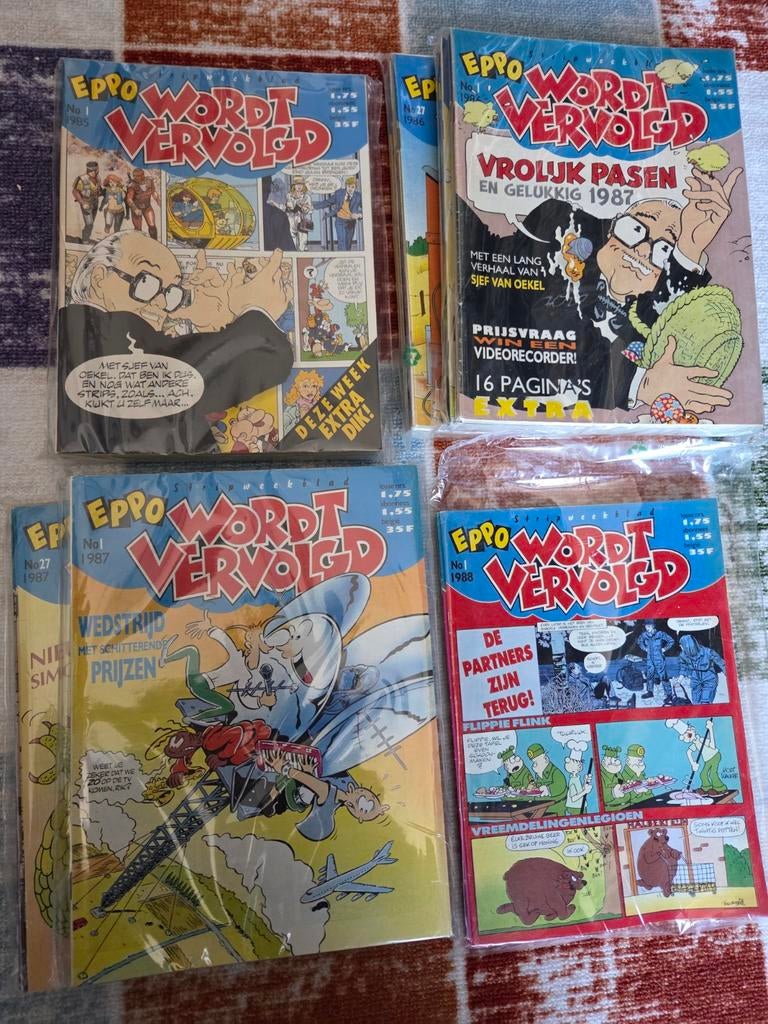 Wordt vervolgd, Boeken, Meerdere comics, Verzenden, Gelezen, Europa