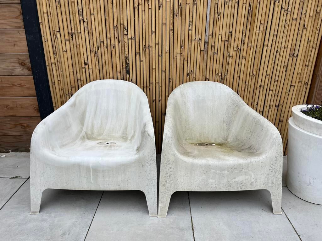 Skarpö tuinstoelen, Tuin en Terras, Tuinstoelen, Ophalen, Gebruikt, Kunststof