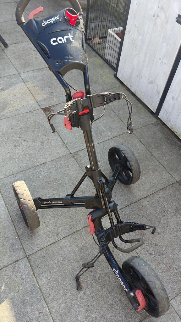 Clicgear 2.0 trolley, Ophalen of Verzenden, Gebruikt, Golfkar