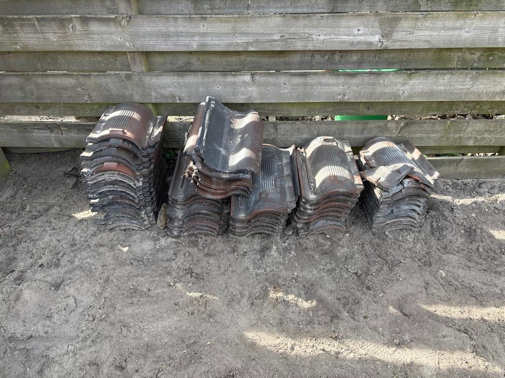 Restpartij dakpannen, Ophalen, Gebruikt, 15 m² of meer, Dakpannen