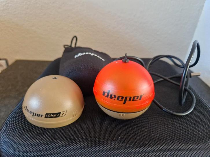 Deeper Chirp+ 2, Watersport en Boten, Hengelsport | Algemeen, Zo goed als nieuw, Ophalen of Verzenden