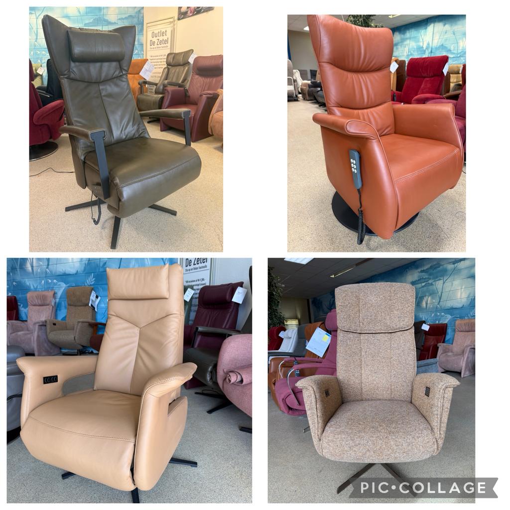 Velderhof Prominent outlet sta op relax stoelen met garantie