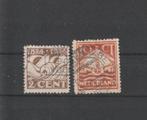 Nederland 1924, NVPH 139 t/m 140, Gestempeld., Verzenden, T/m 1940, Gestempeld