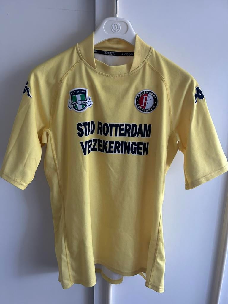 Vintage voetbalshirt voetbal shirt Feyenoord 03-04 3de shirt, Maat S, Ophalen of Verzenden, Zo goed als nieuw, Shirt