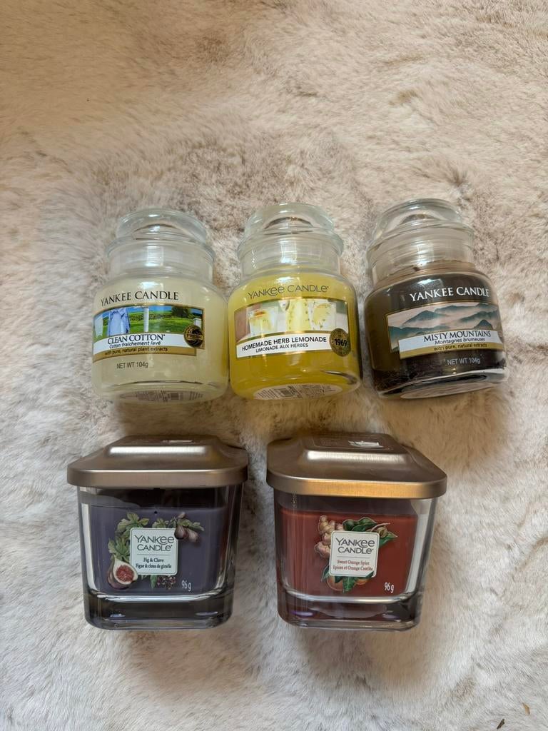 Yankee candles divers, Ophalen of Verzenden, Winkel, Super of Benzinepomp, Zegels, Bonnen of Punten